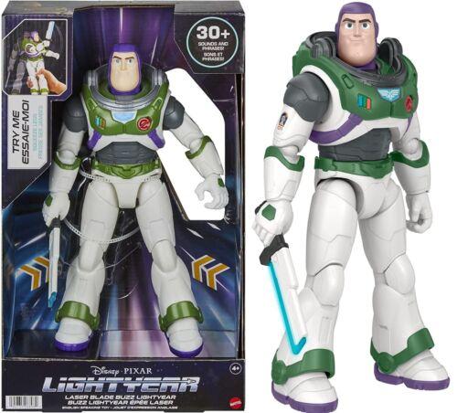 Disney Talking Buzz Lightyear Figure Laser Blade Toy Story Play