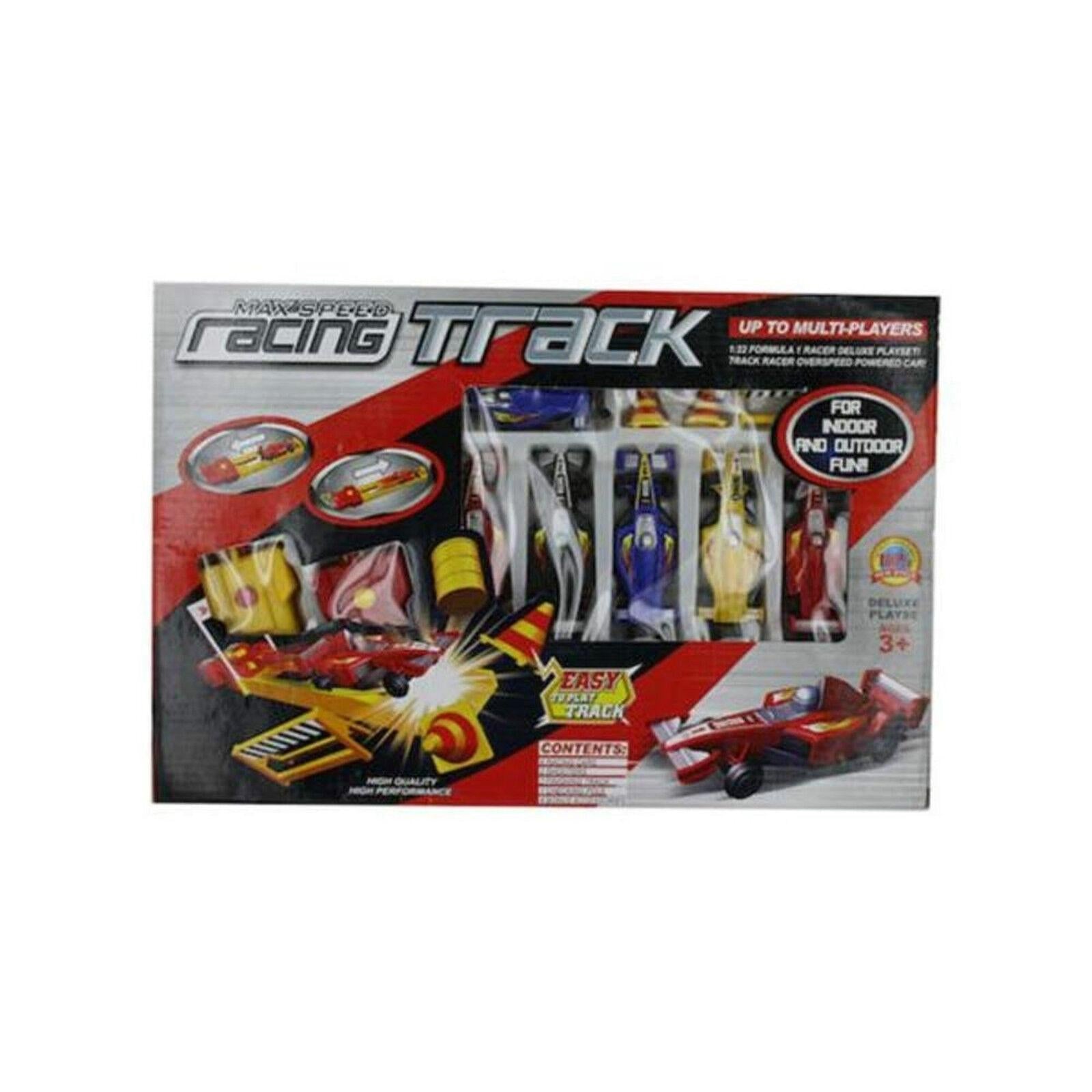 Max Speed Racing Track Car Race Ages 4+ Toy Boys Girls Speed Gift Fun Play Run