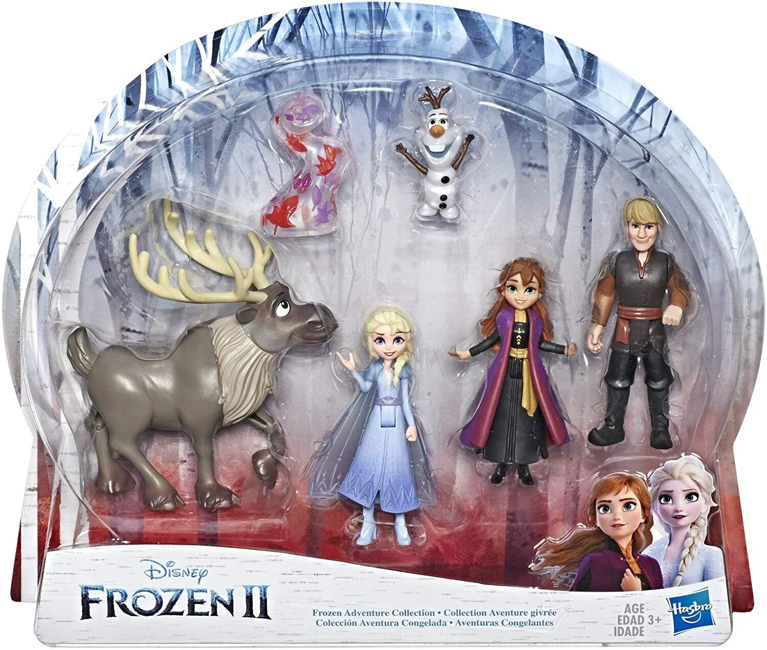 Frozen Adventure Collection 5 Small Dolls Anna Elsa Kristoff Olaf Doll
