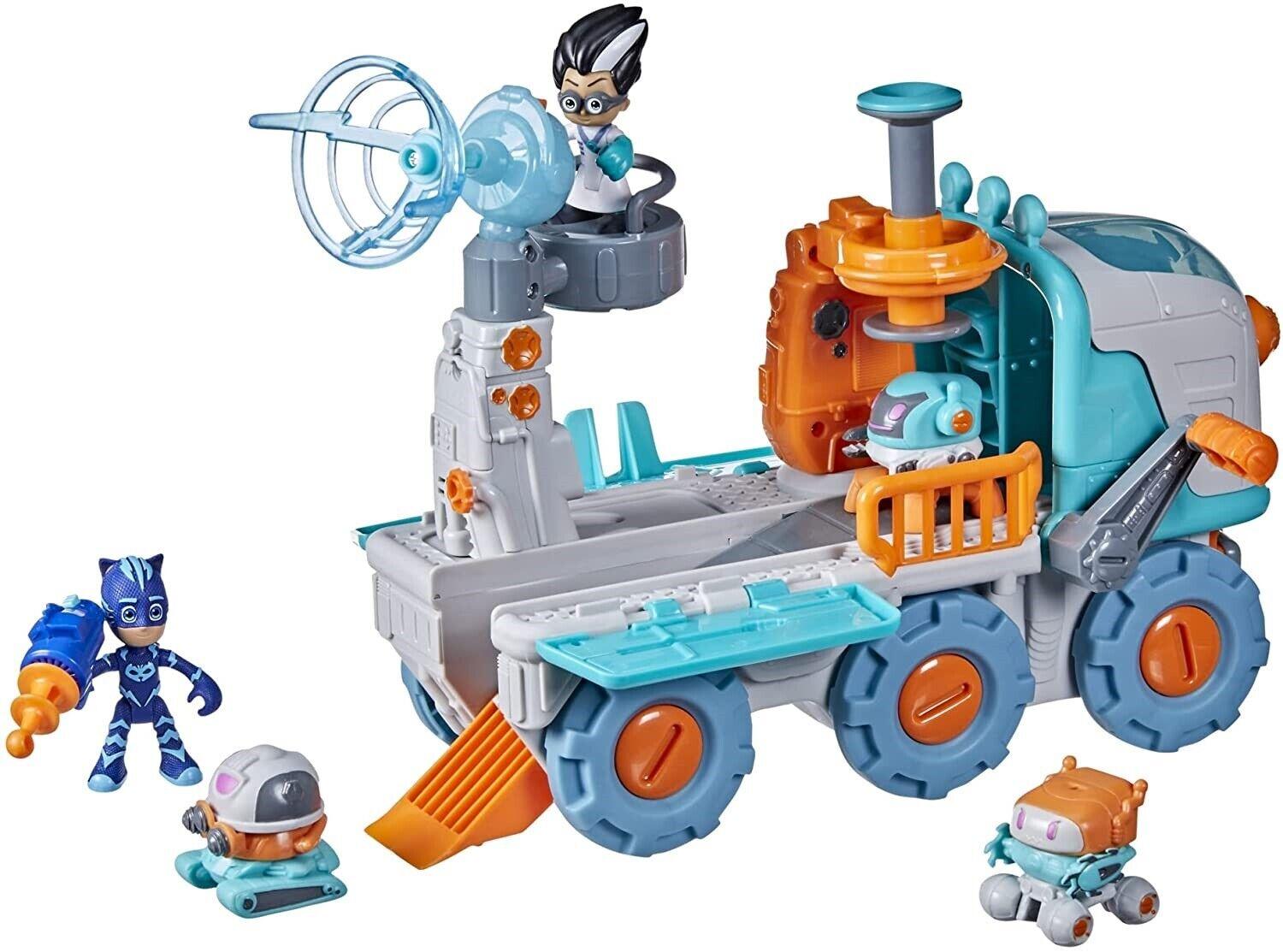 PJ Masks Romeo Bot Builder Preschool Toy 2-in-1 Toy Robot Car Truck Lab Play Fun