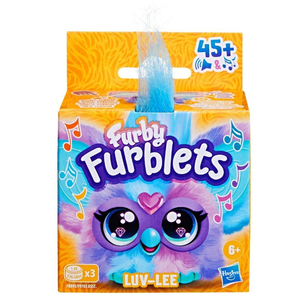 Furby Furblets Mini Electronic Plush Toy Assorted Ages 6+ New Toy 45+ Sounds - Luv-Lee