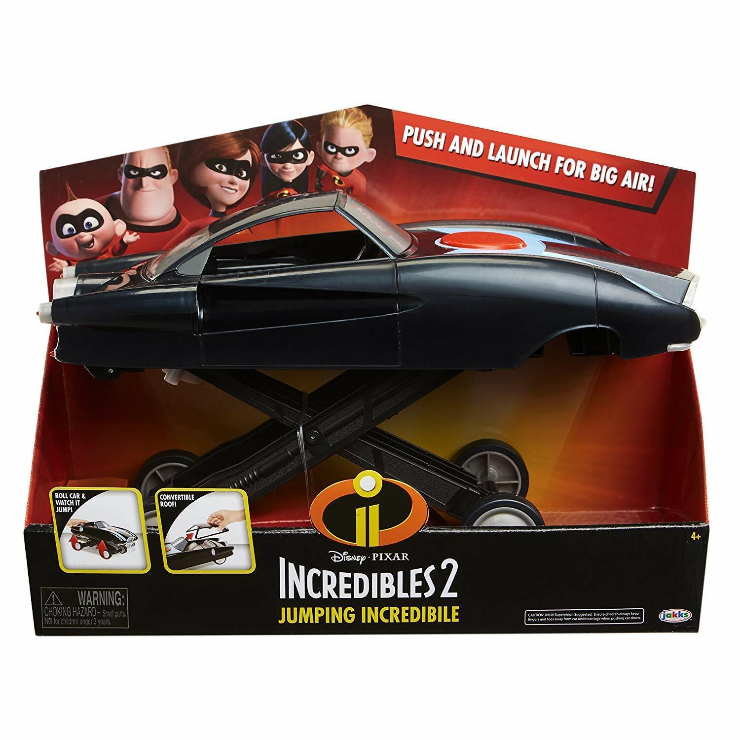 Incredibles 2 Jumping Car With Jumping Feature Ages 4+ Toy Jeep Buggy Play Gift
