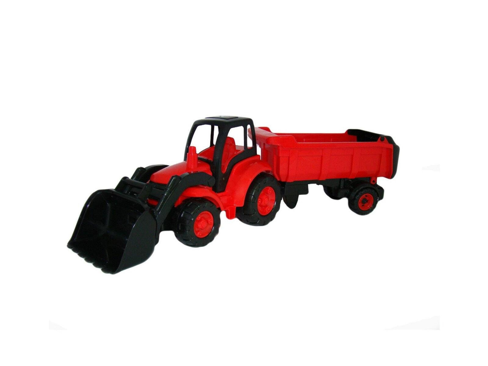 Wader Champion Tractor Frontloader Trailer Ages 3+ Car Truck Jeep Toy Gift Boys