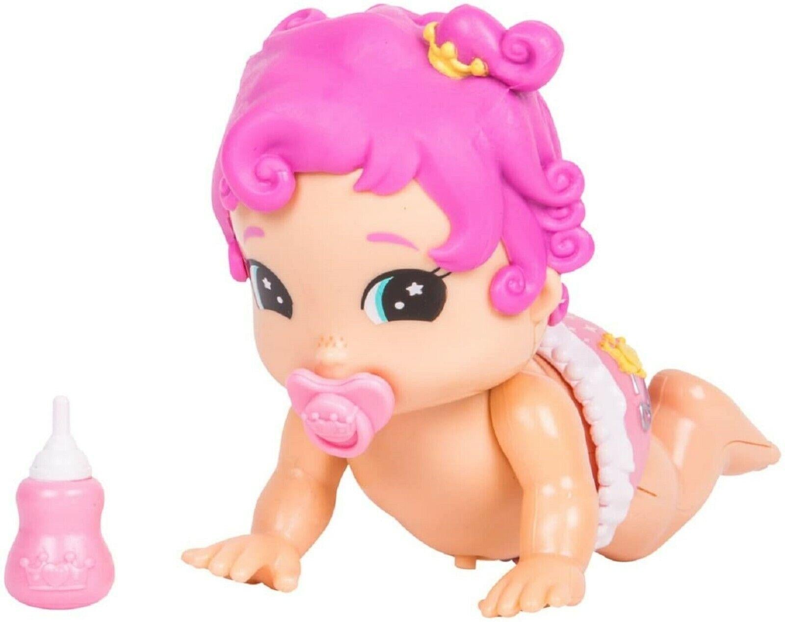 Little Live Babies Primmy Bizzy Bubs Clap Baby for Ages 5+ with Toy Feeder Bottle