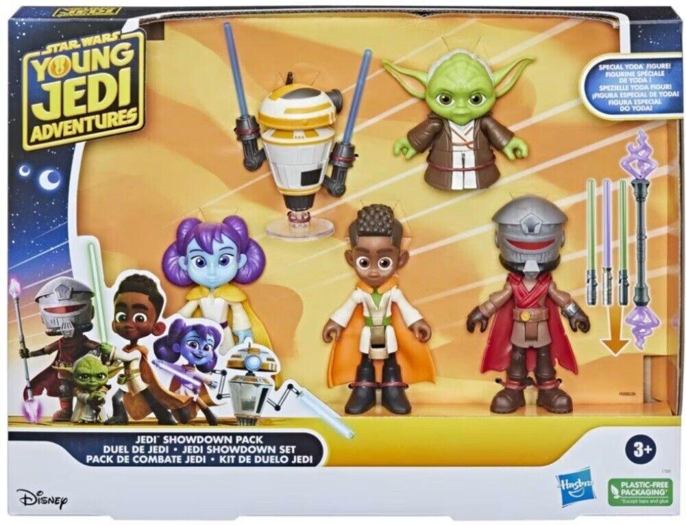 Star Wars Young Jedi Adventures Showdown Pack Ages 3+ New Figures Toy