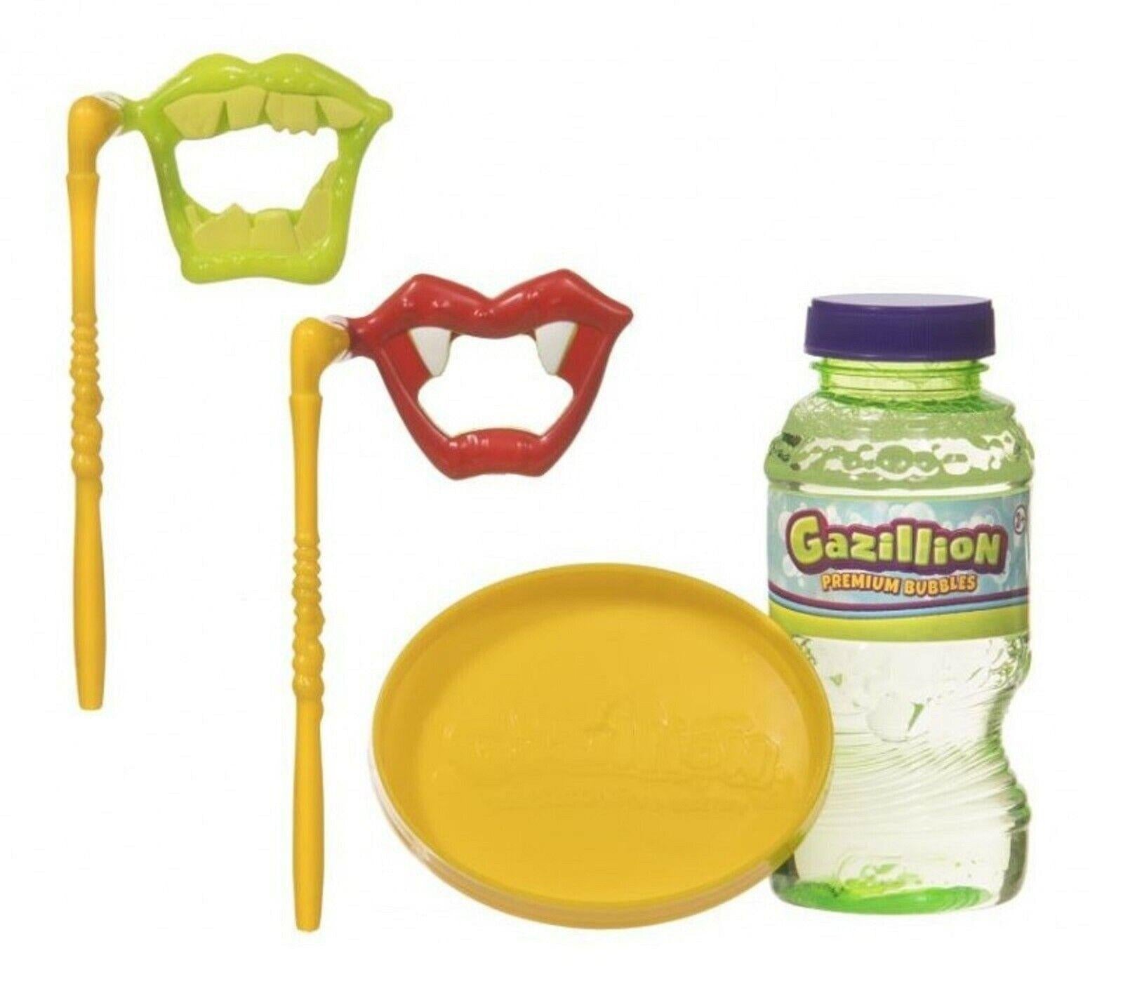 Gazillion Crazy Vampire and Moster Mouth Wands for Ages 3+ New Toy Outdoor Indoor Gift Set Water Air
