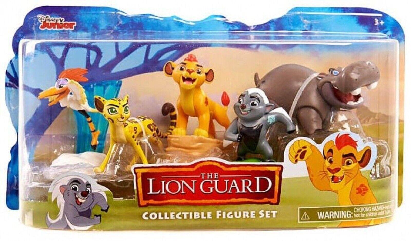 Disney Lion Guard Figures 5-Pack Kion Fuli Bunga Beshte and Ono Play Gift Set