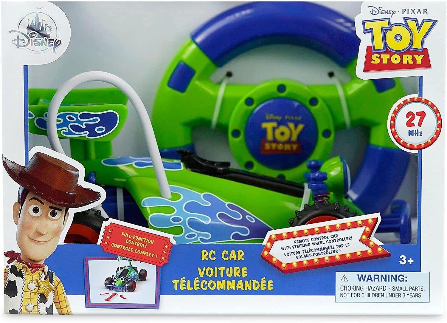 Disney Store Official Pixar RC Buggy Car Woody RC Race Buzz Lightyear Toy Story
