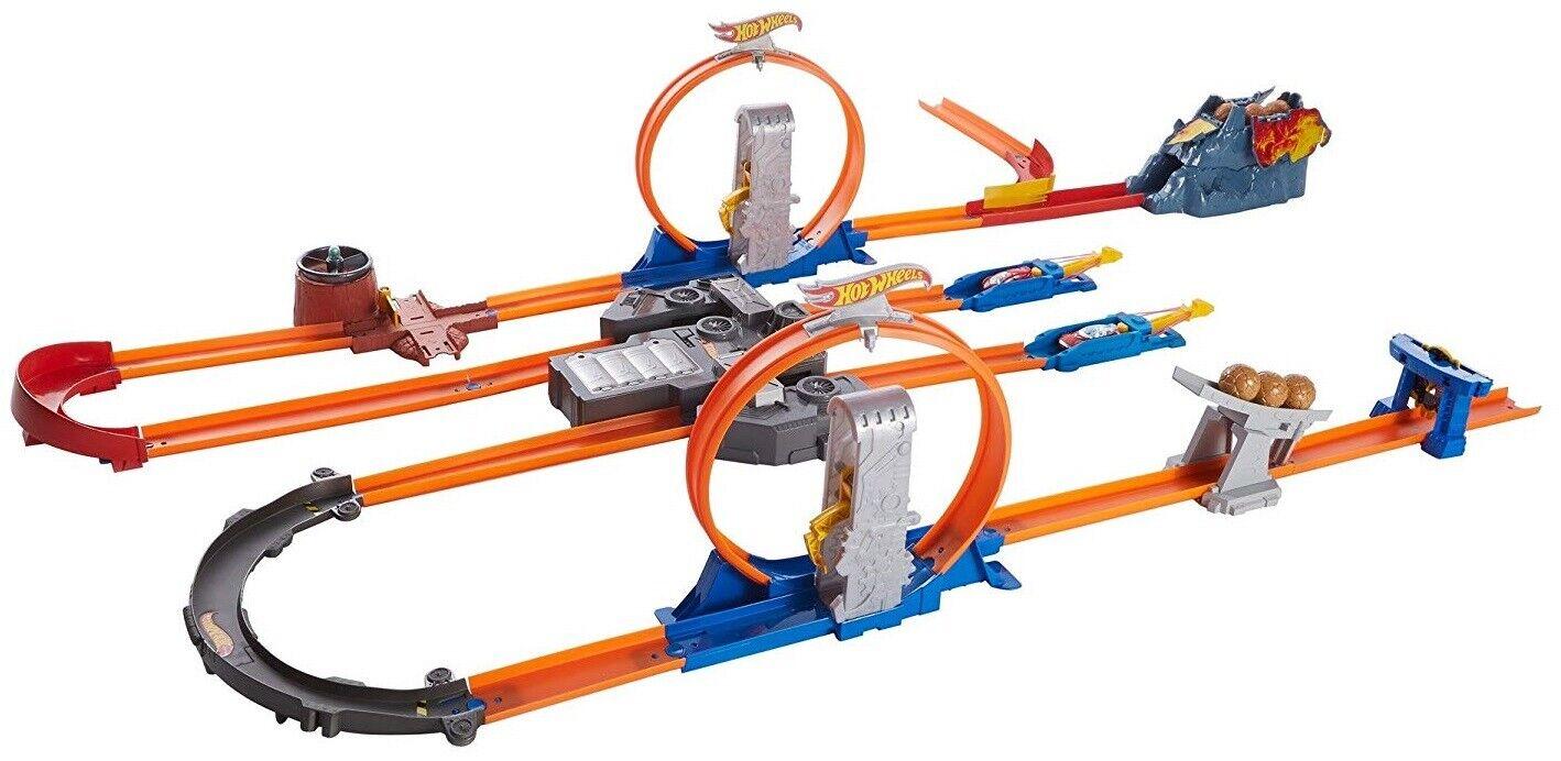 Hot Wheels Track Builder Total Turbo Takeover Track Set Ages 4+ Toy Build Play
