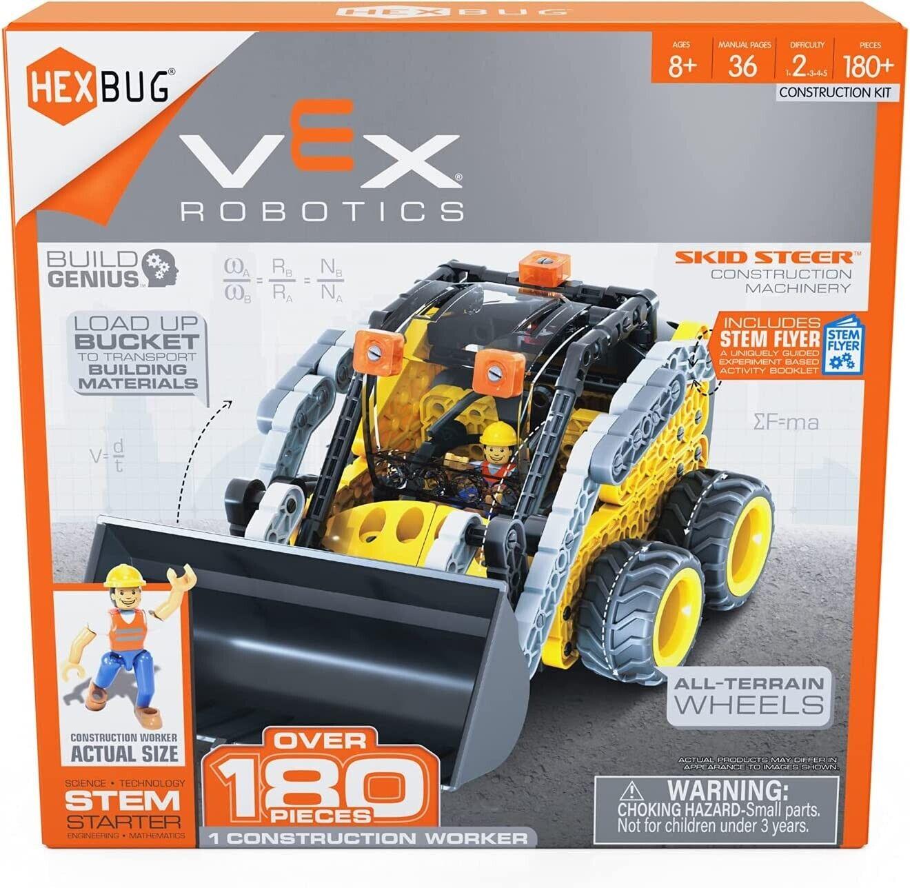 Hexbug Vex Robotics Skid Steer Buildable Construction Toy Mover Ages 8+ Project
