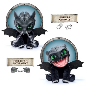 DreamWorks How To Train Your Dragon RealFX Toothless Interactive Animatronic 5+