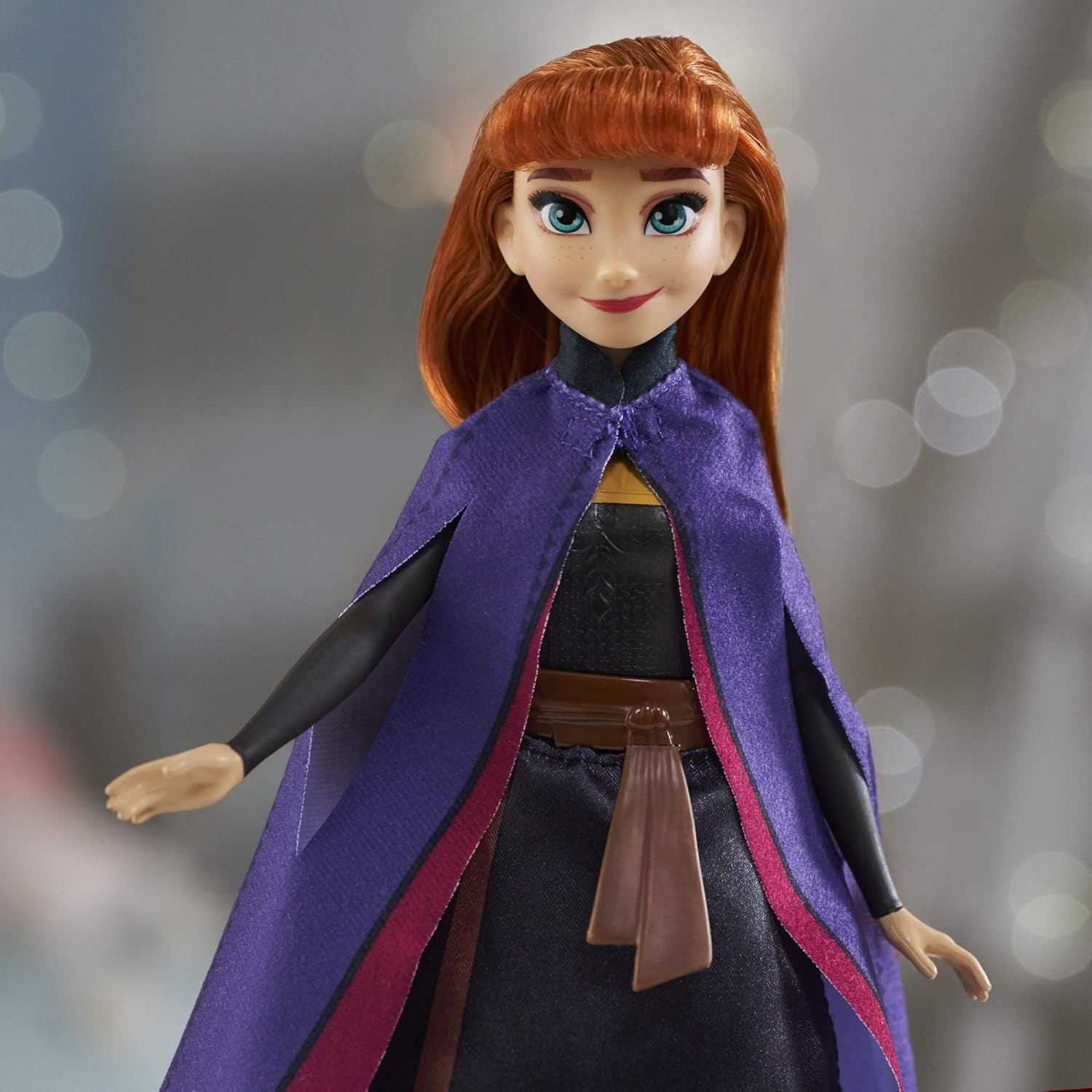 Frozen 2 Anna Queen Transformation Fashion Doll 2 Outfits 2 Hair Styles Ages 3 +