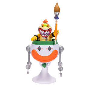 Super Mario Galaxy Movie Bowser Jr. With Clown Car New Toy