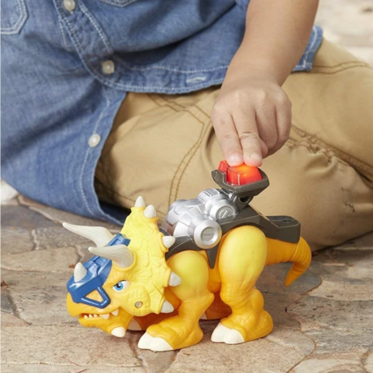 Playskool Heroes Chomp Squa- Officer Lockup- Ages 3+ Dinosaur