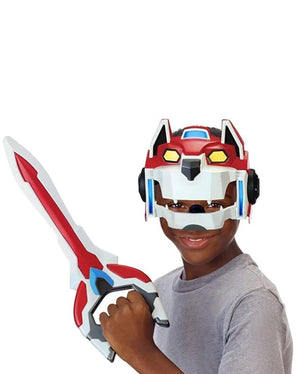 Red Lion Defender Gear-Roleplay Set Ages 4+ Toy Play Fight Lion Gift