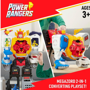 Playskool Heroes Giant 2 Feet Power Rangers Morphin 2-in-1 Megazord Ages 3+ Play