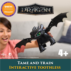 How to Train Your Dragon Tame Train Interactive Toothless 60+ Sounds New Toy
