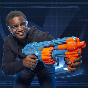 Nerf Elite 2.0 Shockwave RD-15 Blaster 30 Nerf Darts Rotating Drum Pump Action