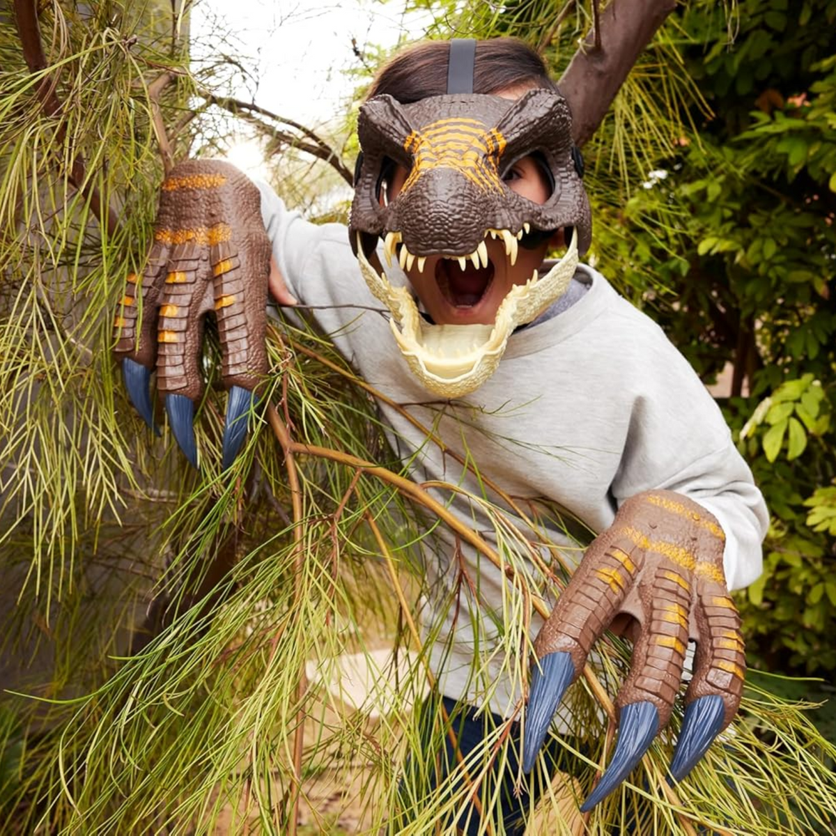 Jurassic World Rebirth Spinosaurus Dinosaur Mask Head Wear Costume Gear New Toy
