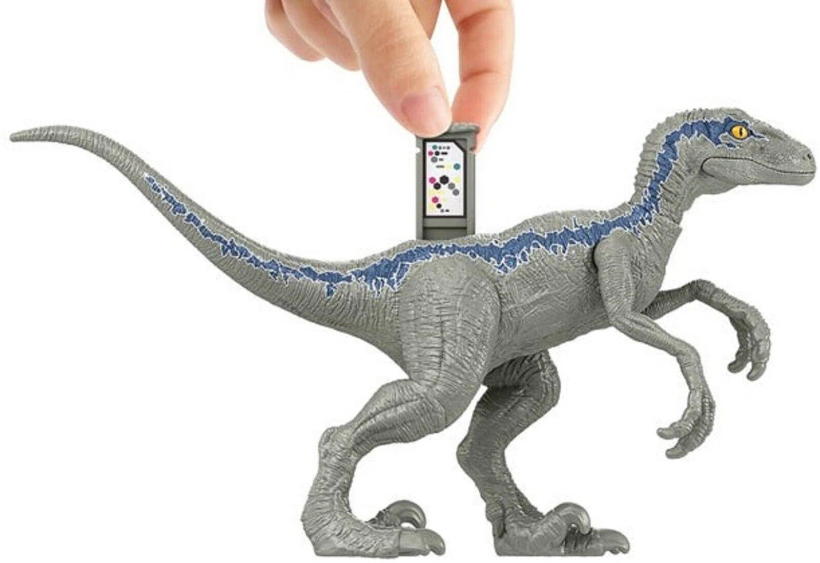 Jurassic World Dominion Ferocious Pack Velocirator Blue Action for Ages 3+