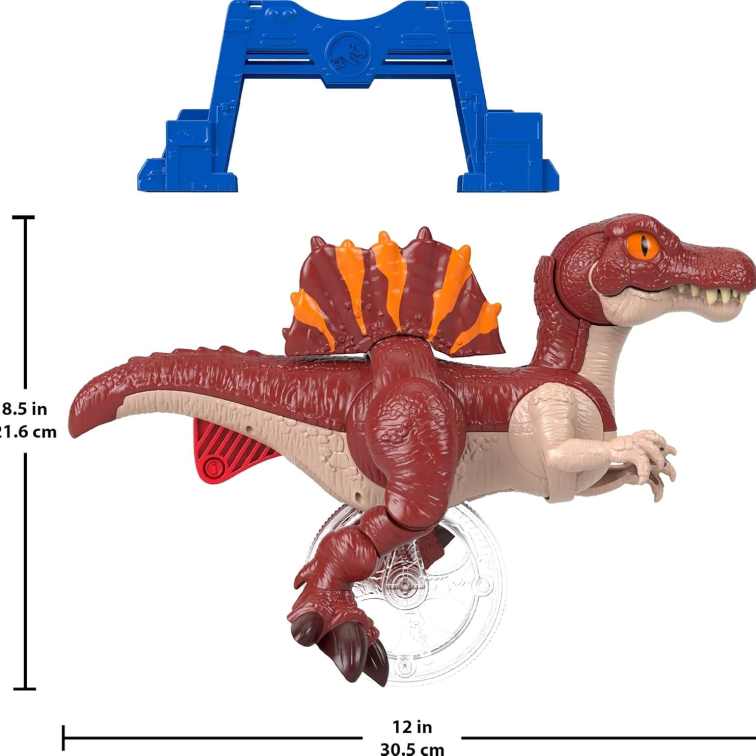 Fisher-Price Imaginext Jurassic World Spinosaurus Dinosaur Lunge Chomp Toy 3+