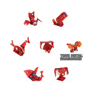 BAKUGAN GeoForge Dragonoid 7-in-1 Includes Exclusive True Metal Battle Cards Fun