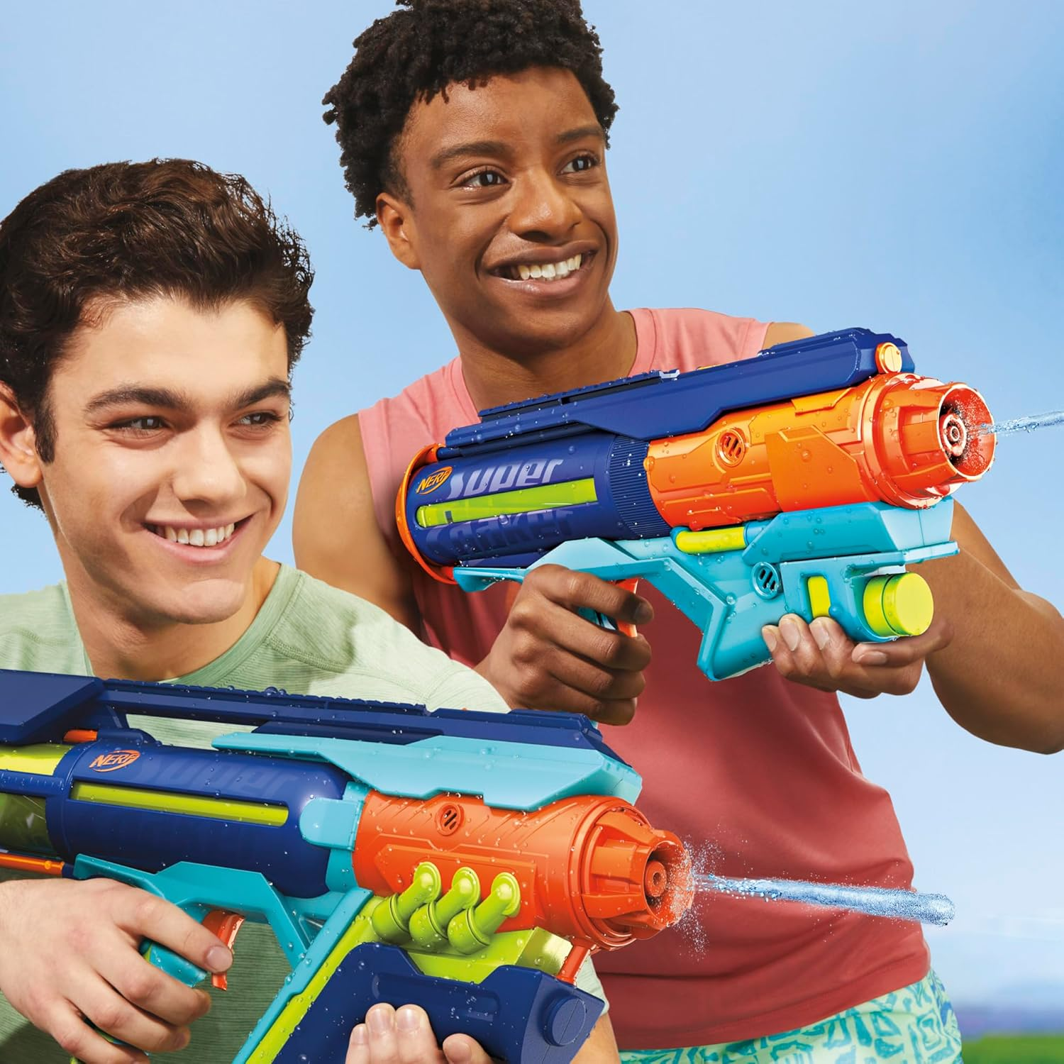 Nerf Super Soaker Power Drench Water Blaster Easy Fill Outdoor Toy Ages 8+
