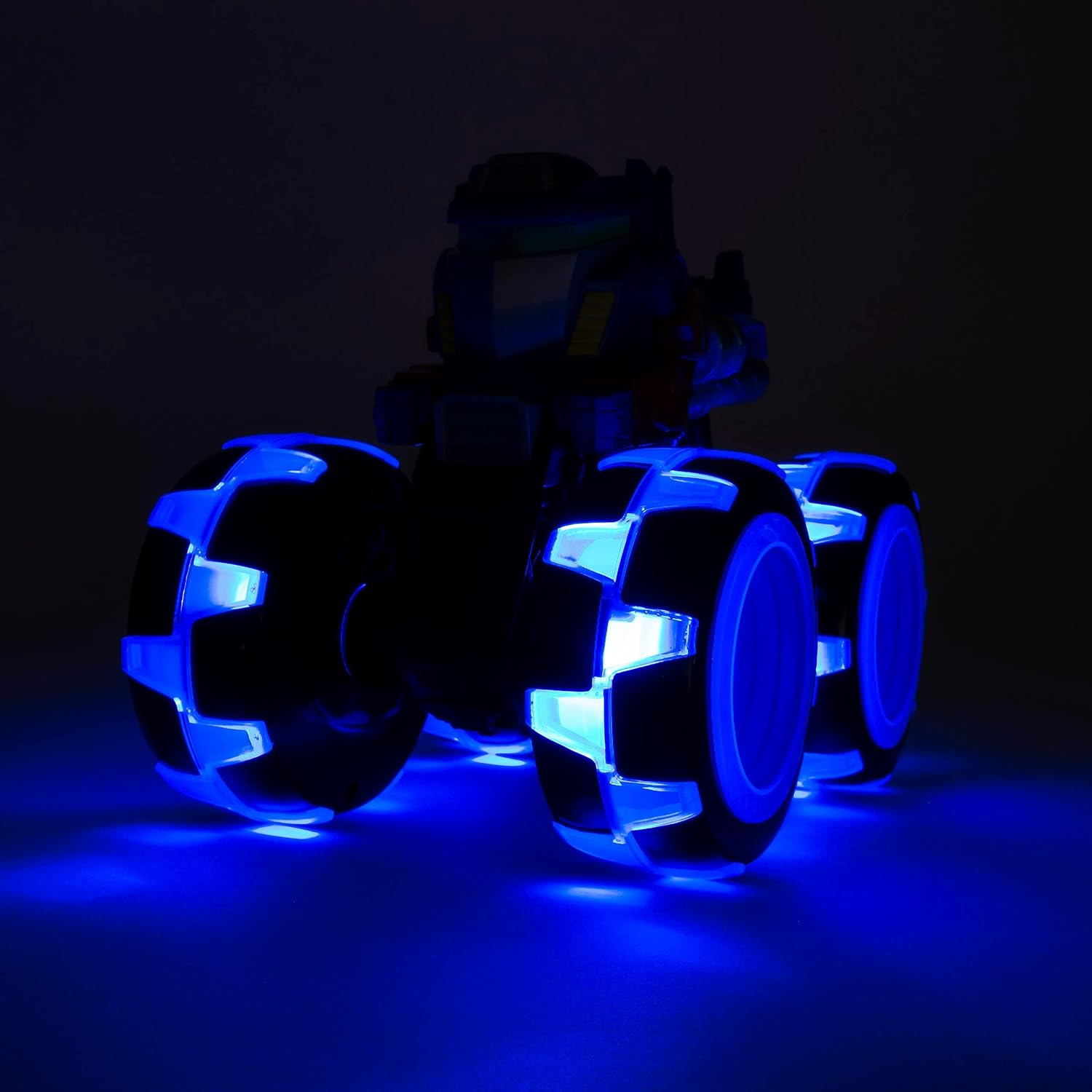 Transformers Optimus Prime Monster Treads Truck with Light-Up Wheels Toy