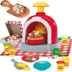 Play-Doh Stamp And Spin Pizza Playset With Accessories New Toy Play