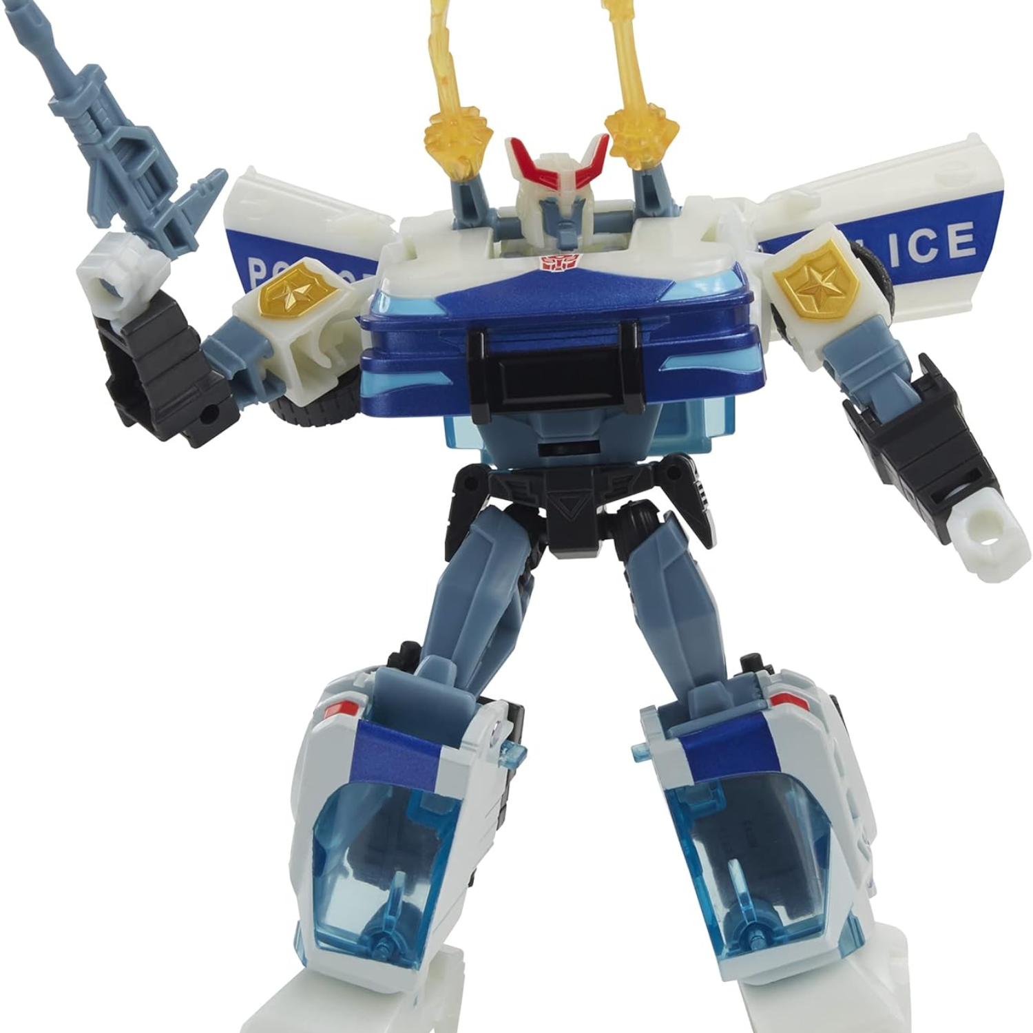 Transformers Bumblebee Cyberverse Prowl 5 Inch Deluxe Robot Car Siren Attack Toy