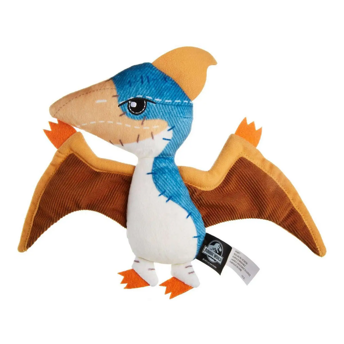 Jurassic World Stitchlings Pteranodon 6-Inch Soft Plush Sound New Toy