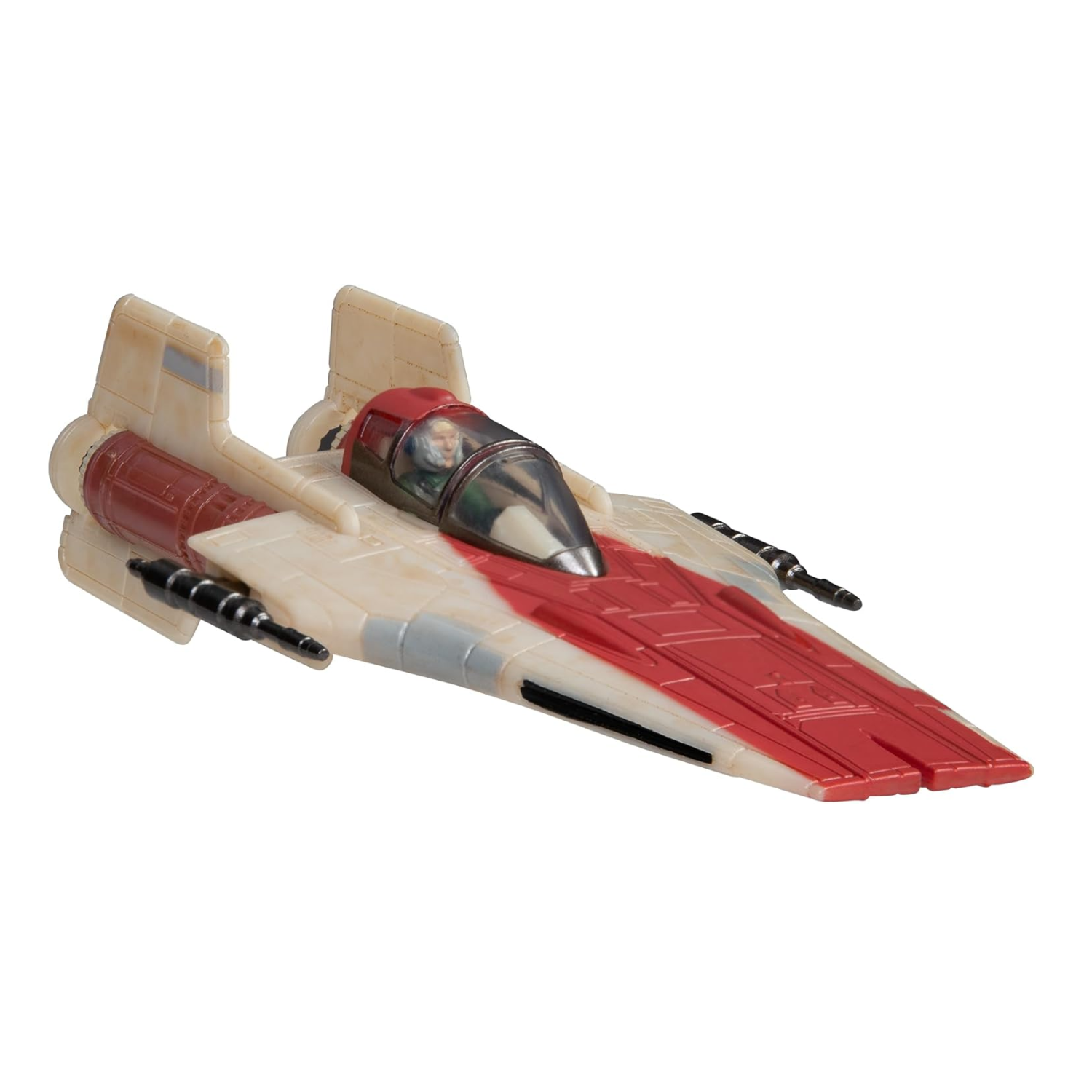 Star Wars Micro Galaxy Squadron A Wing 3 Inch Vehicle with Pilot Figure Ages 8+