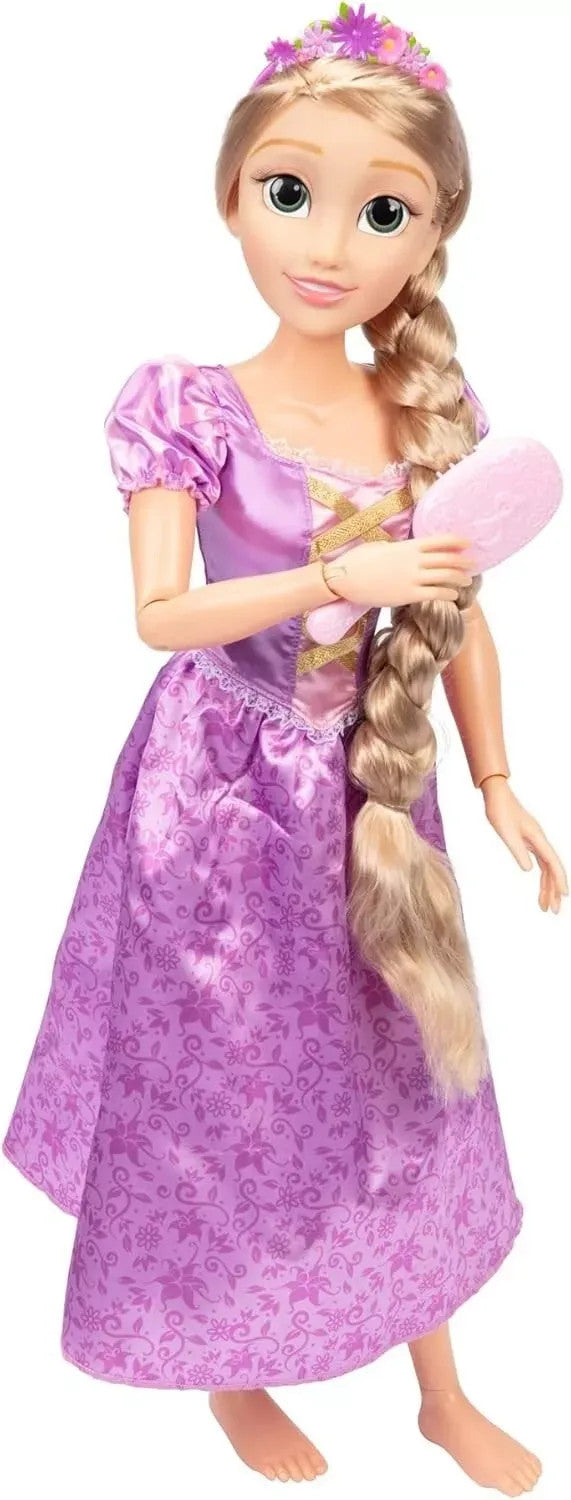 Disney Princess Rapunzel Doll Playdate 32 Inch Tall Poseable Brush Comb Hair