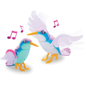 Flutter Friends Honeysuckle Electronic Hummingbird Pet Toy Ages 5+ Gift BirdPlay