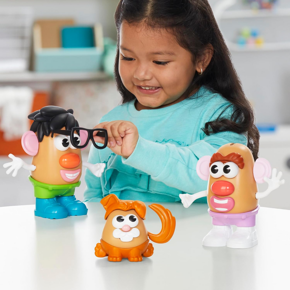 Potato Head Super Spud Toy With 42 Pieces With Storage Container Baby New Toy