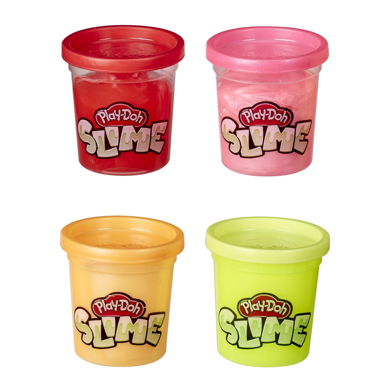 Play Doh Slime and Foam Warm Colors Multipack 13 Cans Sensory Arts Craft Toy 3+