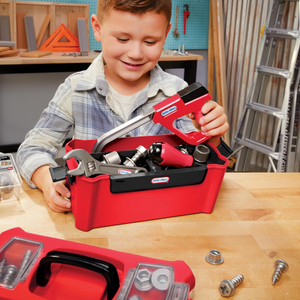 Little Tikes Creative Construction Tool Box Set With 9 Accessories