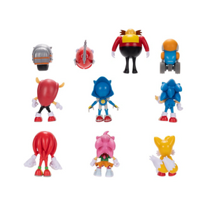 Sonic Hedgehog Friends and Foes 2.5-inch Figures 10-Pack Rhinobot New Toy