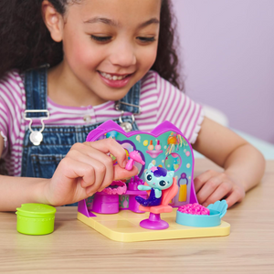 Gabbys Dollhouse Mercat Spa Room Playset with Figure Chair and Surprise Toy