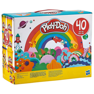 Play-Doh Fantastic 40 Pack Modeling Compound Set 20 Assorted Colors Arts Craft