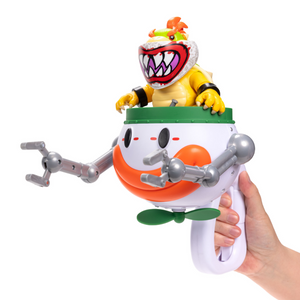 Super Mario Galaxy Movie Bowser Jr. With Clown Car New Toy