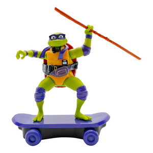 Teenage Mutant Ninja Turtles Donnie Mutant Mayhem Skate Toy TMNT Sewer Shredders