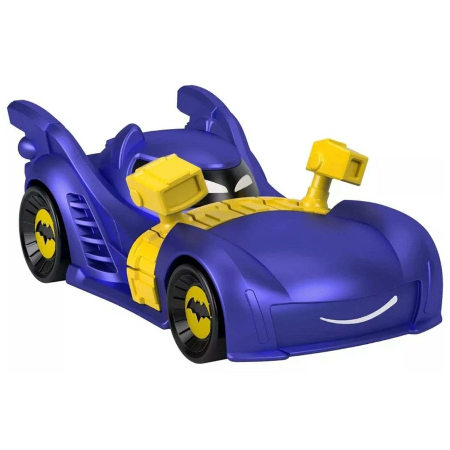 Fisher-Price DC Batwheels Metal Diecast 1:55 Bam Batmobile With Utility Cars Bat