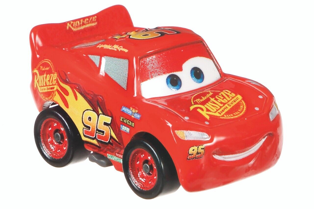 Disney Cars Mini Racers Minis Lightning Mcqueen Tow Mater Ages 3+ Brand New Toy