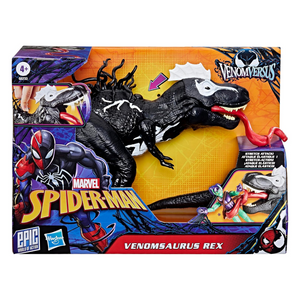 Spider-Man Venom Versus Venomsaurus Rex 16-Inch Action Dinosaur New Toy