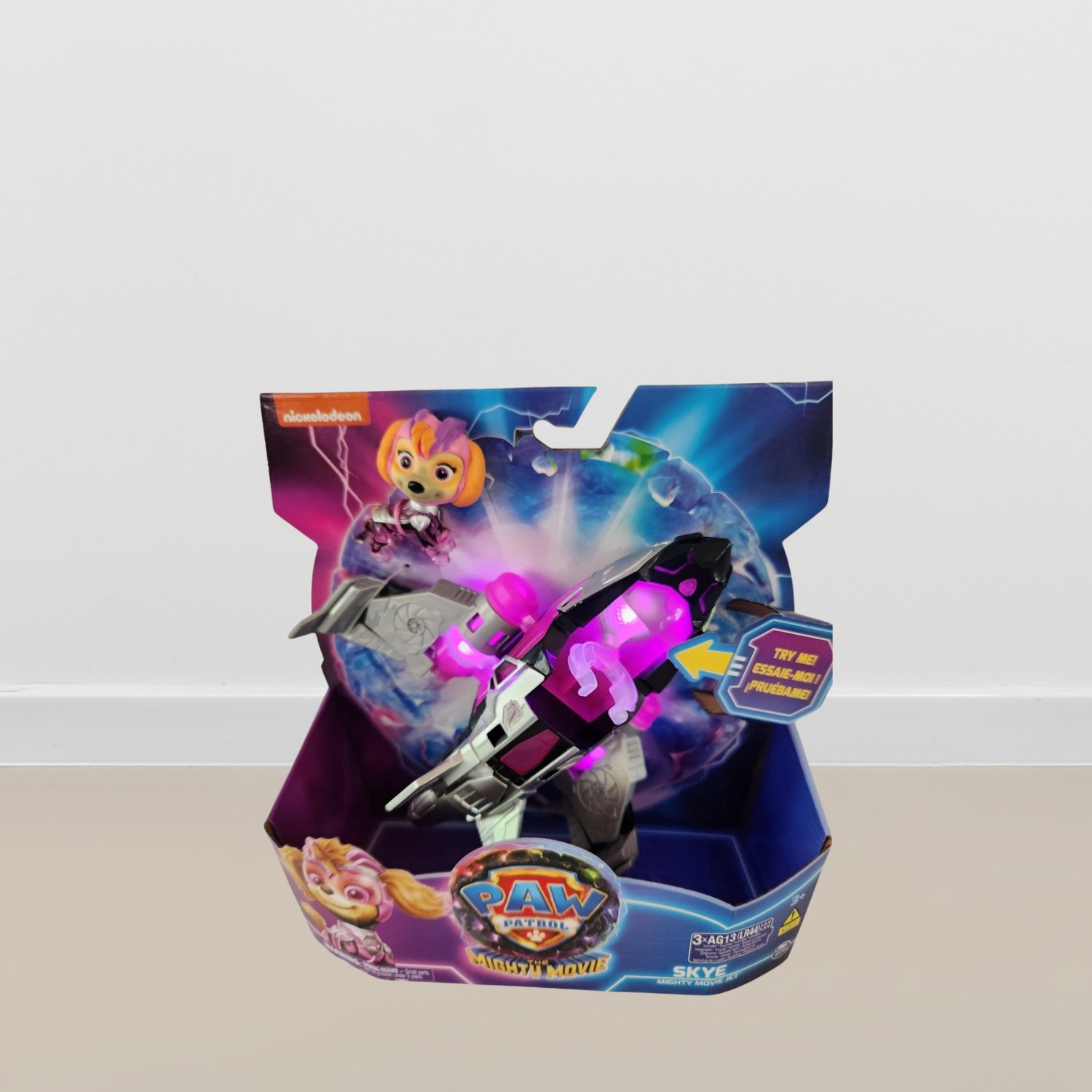 Paw Patrol-Skye & Jet-The Mighty Movie Themed Assorted Zuma Rubble Car Truck