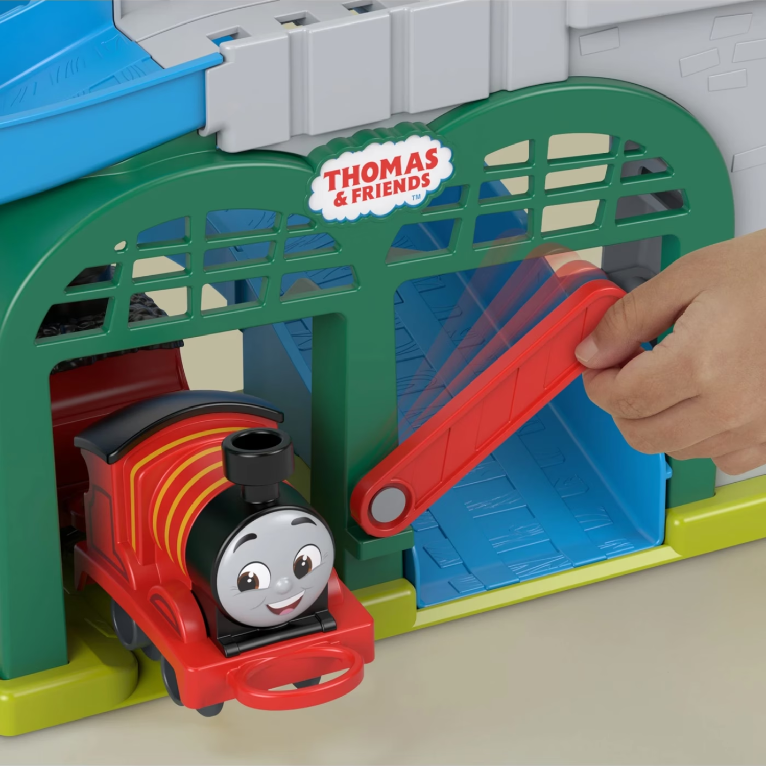 Thomas and Friends My First Knapford Station Train Set James Ramp Tunnel Play 2+