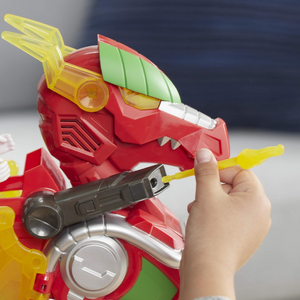 Power Rangers Red Ranger and Dragon Thunderzord 14 Inch Lights Sounds Toy  3+