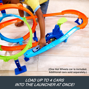 Hot Wheels Toy Car Track Set Stunt Tracks Rapid Cyclone Playset New Toy
