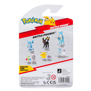 Pokemon Battle Figure Vaporeon 3-Inch Detailed Collectible Toy for Kids Ages 4+